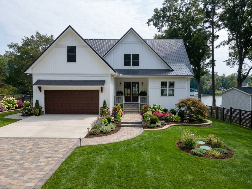 The Georgia exterior rendering